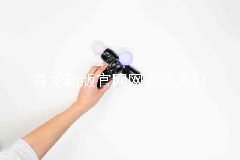 尊龙新版官网网页版入口